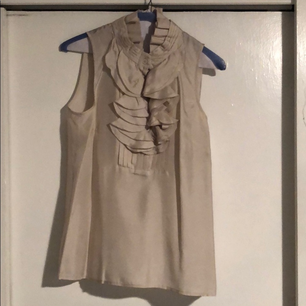 Silk top from J Crew